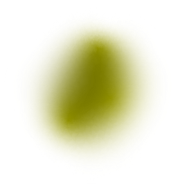 a green blob